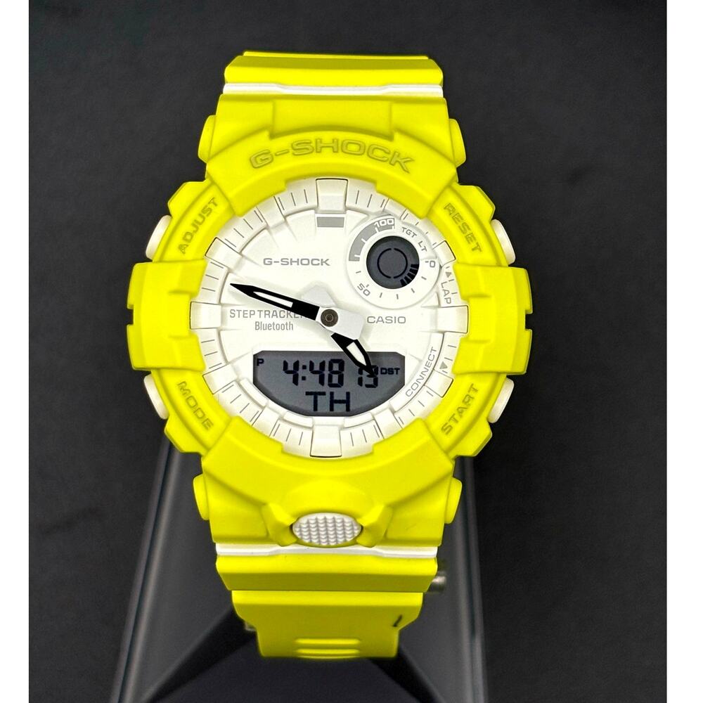 Casio G-Shock GMA-B800-9A G-Squad Yellow Bluetooth Watch